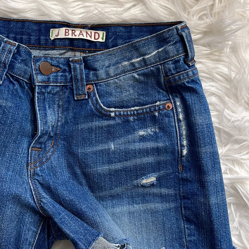 J Brand Libra Cut-Off Denim Shorts Size 25